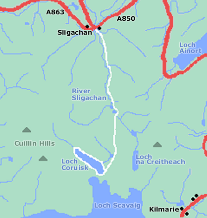 Skye - Glen Sligachan - Hiking and Backpacking in Scotland 